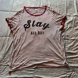 Plus Size Women’s Graphic Shirt